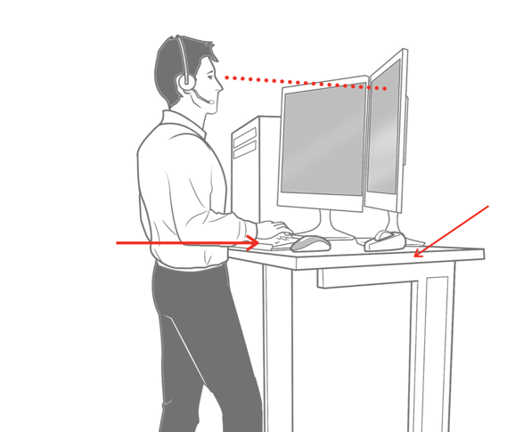 Uncomfortable at Home Consider a Standup Desk